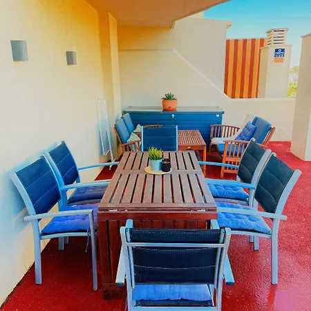 Large Terrace Sea & Mountain Benalbeach Apartmán *