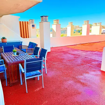 Apartmán Large Terrace Sea & Mountain Benalbeach *