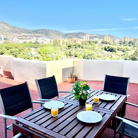 Large Terrace Sea & Mountain Benalbeach Διαμέρισμα *